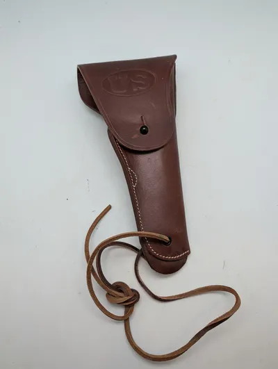 Amerikansk M1911 læderhylster med US-prægning