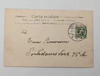 1906 Danish Børnehjælpsdagen Real Photo Postcard with Handwritten Message
