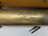 Barr & Stroud Ltd Depth & Roll Recorder Type H.G.4 Mark 3