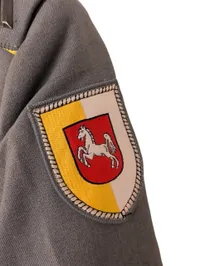 Vesttysk Bundeswehr Uniformjakke med Niedersachsen-emblem
