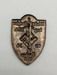 Tysk Niedersachsentag Verden 1934 Tinnie Badge