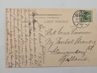 Vintage Danish Postcard, Bornholmske Sild Tilberedes før Røgningen