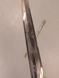 Amerikansk Model 1860 Officer's Sabel med Skede