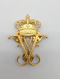 Dansk Kongeligt Monogram Pin - Frederik X Rex