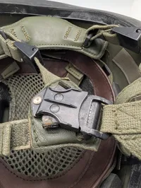 CGF Gallet Military Ballistic Helmet with Danish M84  Camouflage Cover