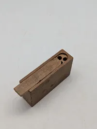 Tysk trææske til detonatorer WW2 
