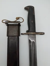 U.S. M1 Bayonet by Utica Cutlery with Danish HTK Scabbard