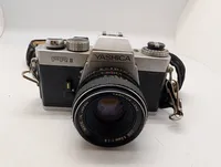 Yashica FR II spejlreflekskamera med DSB 50mm f/1.9 objektiv