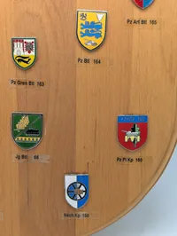 Tysk Pz Gren Brig 16 Herzogtum Lauenburg Militær Mindetavle