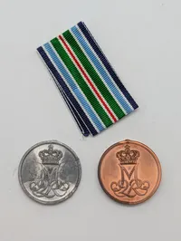 Danske Hjemmeværnets 50-års Jubilæumsmedaljer 1949-1999 PRØVE 