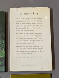 Collection of Four Danish Books on War and History