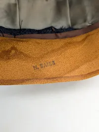 Dansk Flyvevåben Officerskasket med Broderet Emblem