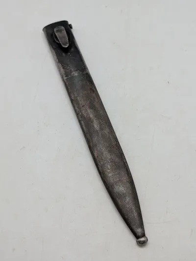 Tysk Mauser K98 Bajonetsked i Stål WW2
