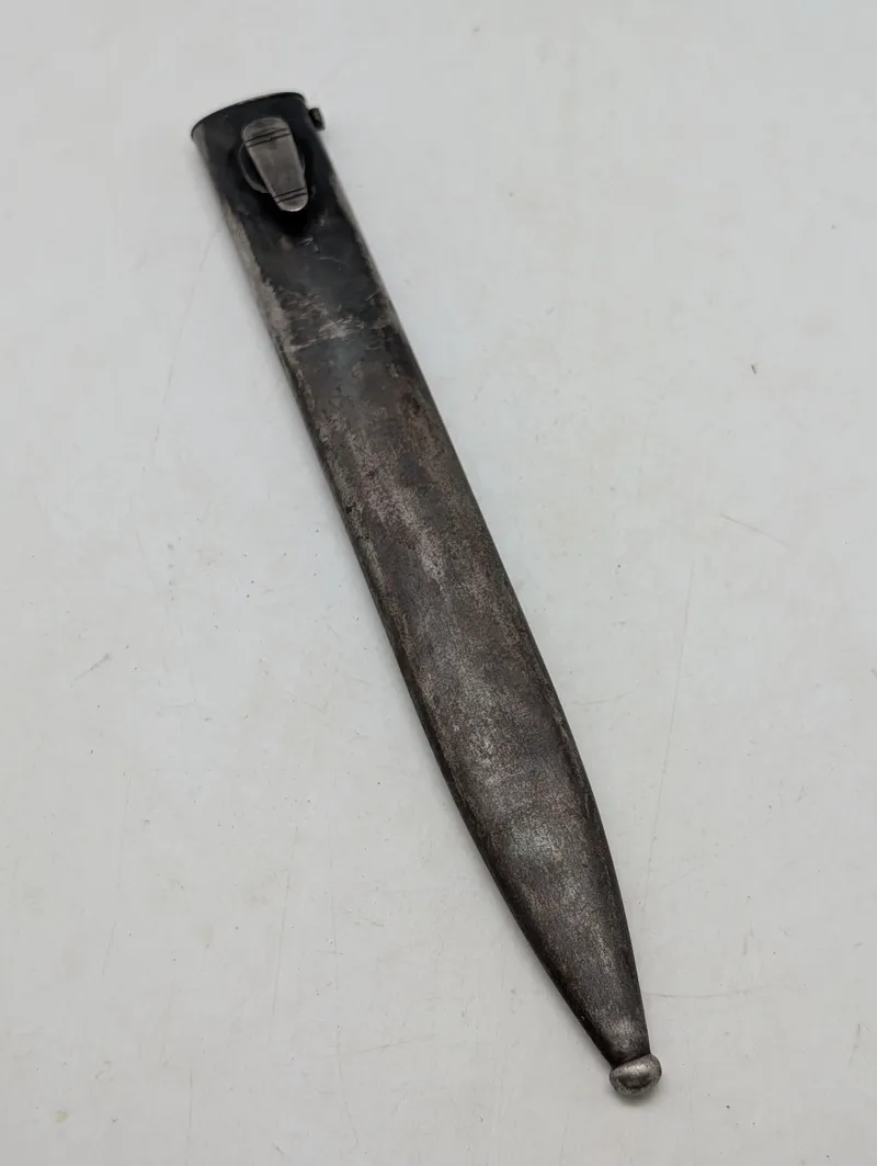 Tysk Mauser K98 Bajonetsked i Stål WW2