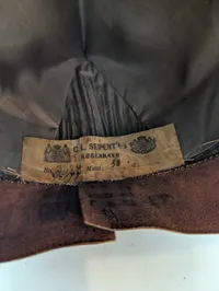 Dansk Militær Skråhue med Kokarde M23 fra 1945 
