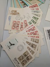 Samling af Grønlandske Førstedagskuverter og Filatelistiske Breve