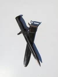 Amerikansk M1 Garand Bajonet med M7 Skede