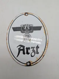 NSKK Arzt Emaljeskilt