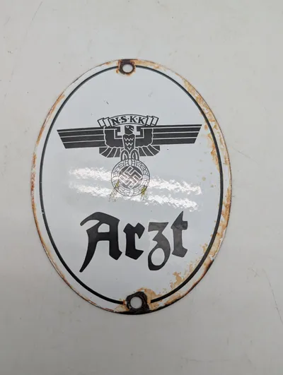 NSKK Arzt Emaljeskilt