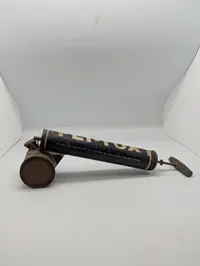 Vintage Fly-Tox French Tinplate Hand Pump Insecticide Sprayer