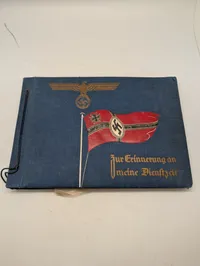 Tysk WWII Fotoalbum 'Zur Erinnerung an meine Dienstzeit'