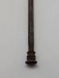 Antik Sekskantet  Pistol lade stok 