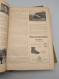 Hjemmeværnet Tidsskrift, fire indbundne årgange 1956-1959