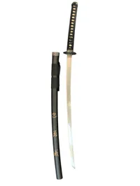 Japanese Style Katana with Bushido Inscribed Scabbard and Display Stand