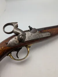 Dansk Model 1848 Ringhanepistol Kronborg 3 Dragon regiment 