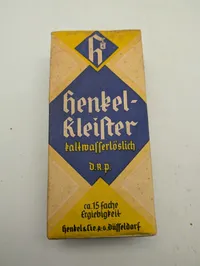 Henkel-Kleister antik tapetklister pakke fra Henkel & Cie WW2 