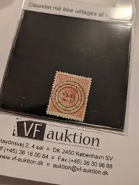 Danmark 1864, 4 sk. rød Bogtryk 1, Kat.nr. 13 med nr. stp. 29