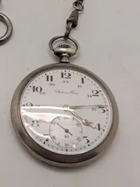 Danish Silver Pocket Watch Den Sønderjydske Fond Commemorative