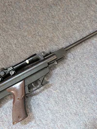 Vintage Gamo 4.5 mm Air Rifle with Scope and Pellets