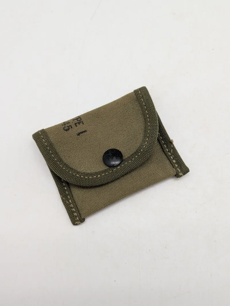WWII US Army Jaglin Mfg Co. Lærredstaske, 1945