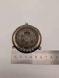 Dansk Motorordonnanskorpset Emblem i Metal