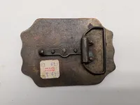 Vintage American Express Co. Wells Butterfield & Co. Stagecoach Belt Buckle