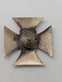Dansk Finlands Frivillig Kors 1939-40 (DFB) med emalje, veteran forenings udgaven 