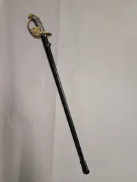 Prussian Model 1889 Infantry Officer's Sword with WR II Monogram