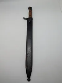Tysk M1898/05 'Butcher' Bajonet med Skede
