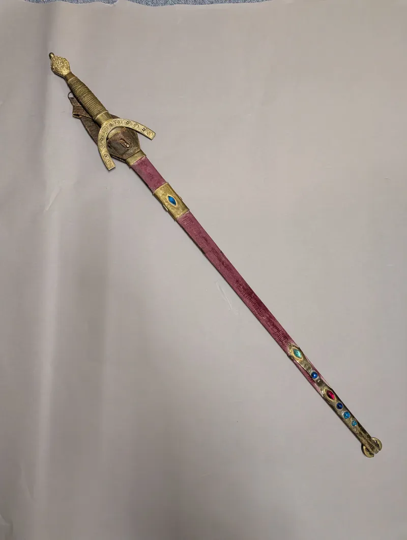 Hugo Baruch & Cie Berlin Sword with Jeweled Scabbard