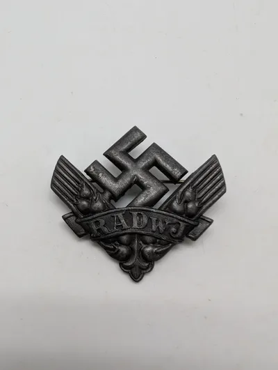 Tysk RADwJ (Reichsarbeitsdienst der weiblichen Jugend) broche