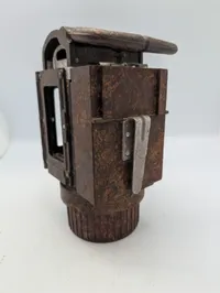Tysk Bakelit Karbidlampe fra 2. Verdenskrig