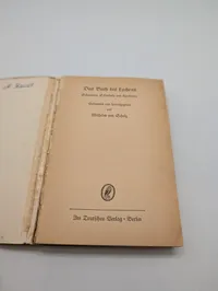 Wilhelm von Scholz, Das Buch des Lachens, Feldpost-Bücher WW2