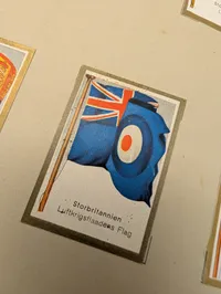 A/S Danmarks Flag-Serie samlealbum med internationale flag