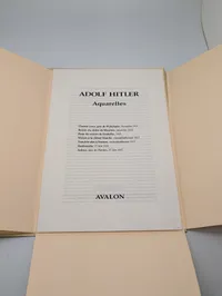 Adolf Hitler, Aquarelles Art Portfolio, Avalon Edition