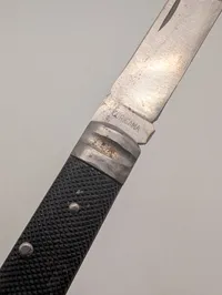 Vintage British Military Pattern Clasp Knife with Marlin Spike