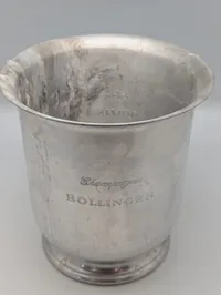 Bollinger Champagne Køler i Sølvplet