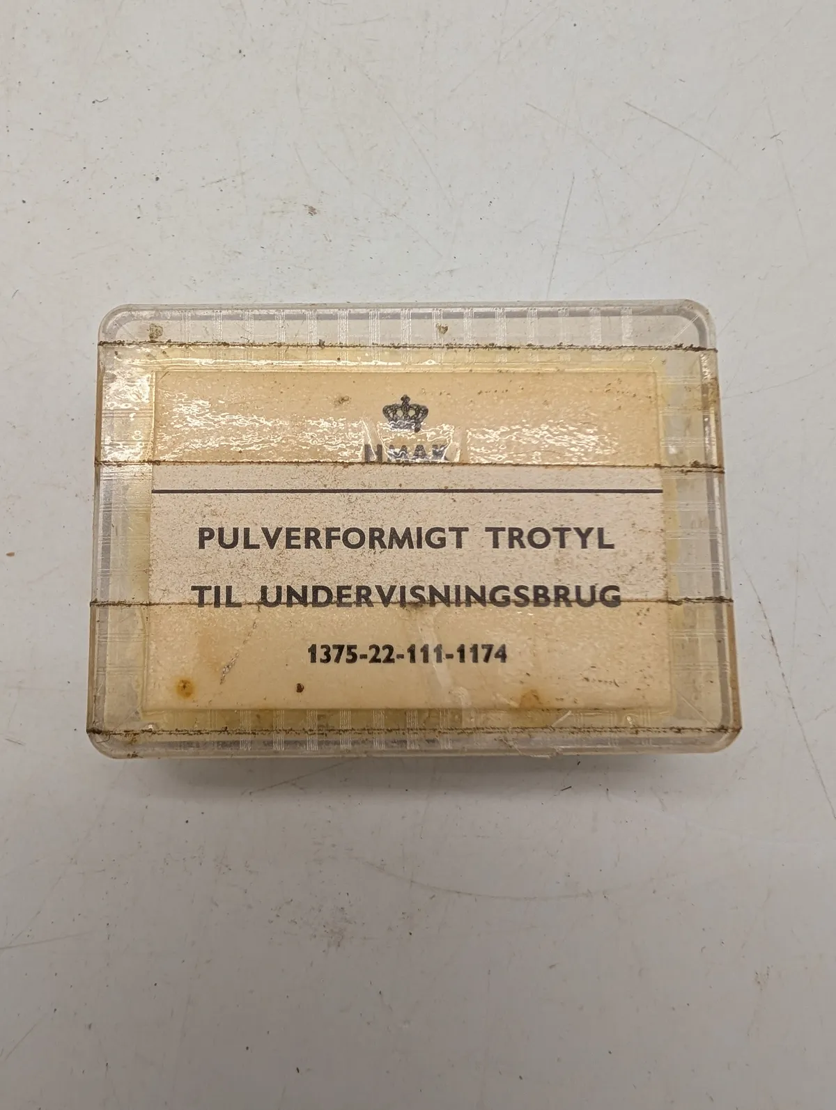 HMAK Pulverformigt Trotyl til undervisningsbrug
