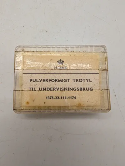 HMAK Pulverformigt Trotyl til undervisningsbrug