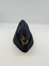 Svensk Flyvevåben (Flyvevåbnet) Bådformet Feltue med Broderet Emblem